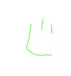 6歳のぼくの文字②とイラストとおまけ写真（個別スタンプ：8）