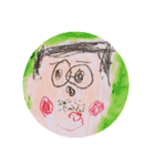 6歳のぼくの文字②とイラストとおまけ写真（個別スタンプ：30）