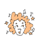 モジャモジャあたま（個別スタンプ：30）