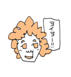 モジャモジャあたま（個別スタンプ：35）