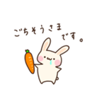 野球が大好きなうさぎのスタンプ（個別スタンプ：7）