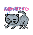 普段に使える猫スタンプ（個別スタンプ：28）