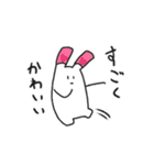 推し活うさぎ（個別スタンプ：7）
