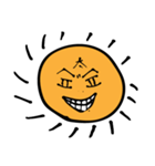 太陽くんの顔（個別スタンプ：1）