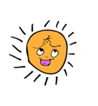 太陽くんの顔（個別スタンプ：5）