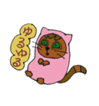 cats art stamp.（個別スタンプ：16）