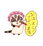 cats art stamp.（個別スタンプ：28）