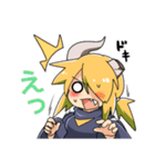 カラスの朱牙ちゃんスタンプ（個別スタンプ：16）