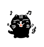 ちちネコ黒（個別スタンプ：7）