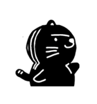 ちちネコ黒（個別スタンプ：9）