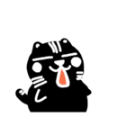 ちちネコ黒（個別スタンプ：14）