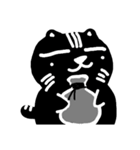 ちちネコ黒（個別スタンプ：17）
