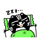 ちちネコ黒（個別スタンプ：19）