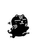 ちちネコ黒（個別スタンプ：21）