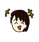 とりあえず、笑っとけ（個別スタンプ：1）