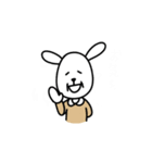 孫を愛でよう！白ウサギじいさん！（個別スタンプ：3）