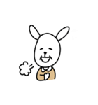 孫を愛でよう！白ウサギじいさん！（個別スタンプ：4）