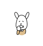 孫を愛でよう！白ウサギじいさん！（個別スタンプ：5）