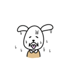 孫を愛でよう！白ウサギじいさん！（個別スタンプ：11）