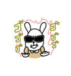 孫を愛でよう！白ウサギじいさん！（個別スタンプ：21）