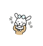孫を愛でよう！白ウサギじいさん！（個別スタンプ：24）