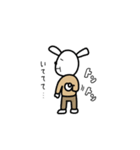 孫を愛でよう！白ウサギじいさん！（個別スタンプ：33）