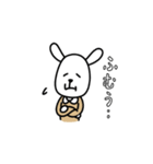 孫を愛でよう！白ウサギじいさん！（個別スタンプ：35）