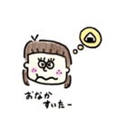 気ままな女の子（個別スタンプ：3）