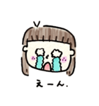 気ままな女の子（個別スタンプ：7）