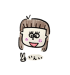 気ままな女の子（個別スタンプ：16）