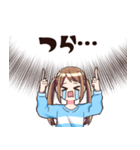 テレパシーで話す女の子（個別スタンプ：10）