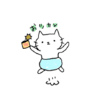 おむつねこ（個別スタンプ：5）
