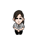 お友達キャラ ナベちゃん編（個別スタンプ：1）