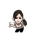 お友達キャラ ナベちゃん編（個別スタンプ：3）