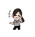 お友達キャラ ナベちゃん編（個別スタンプ：4）