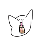 文字無し適当ネコスタンプ…！（個別スタンプ：4）