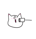 文字無し適当ネコスタンプ…！（個別スタンプ：7）