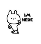 英会話うさぎ（個別スタンプ：8）
