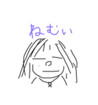 人間の手書き（個別スタンプ：7）