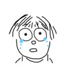 人間の手書き（個別スタンプ：9）