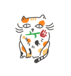 猫のサンドイッチ（個別スタンプ：5）