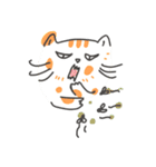 猫のサンドイッチ（個別スタンプ：21）
