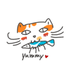 猫のサンドイッチ（個別スタンプ：23）