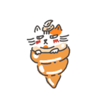 猫のサンドイッチ（個別スタンプ：32）
