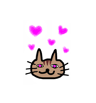 毎日使えるゆるゆる猫ちゃん（個別スタンプ：17）