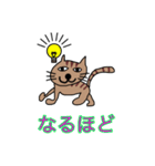 毎日使えるゆるゆる猫ちゃん（個別スタンプ：20）