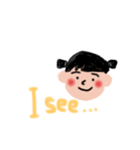 さがりまゆげちゃん（個別スタンプ：11）