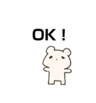 はらぺこくまさん（個別スタンプ：13）