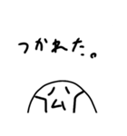 ハム顔スタンプ（個別スタンプ：6）