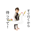 変顔さくちゃん（個別スタンプ：3）